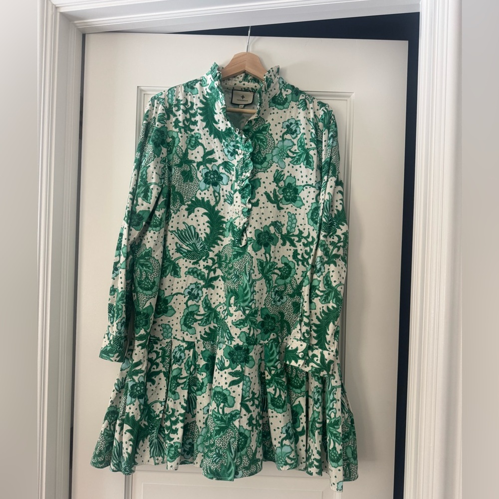 Tate Pleated Hem Dress - Picture 2 of 11